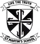 St Martin's school logo