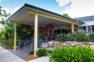 Image of office entrance.